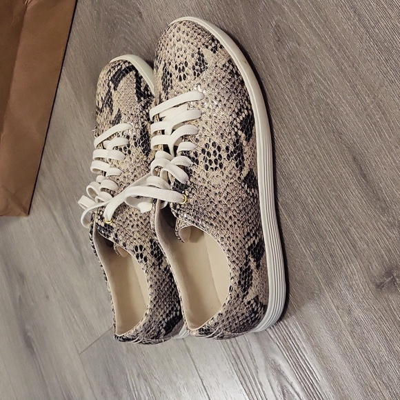 Cole Haan Shoes - Cole Haan l size 6.5 light weight sneakers  l snake skin l new l Size 6.5